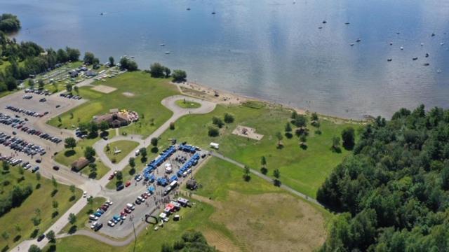 Condo Entre Ville Et Nature 2 Magog Eksteriør billede